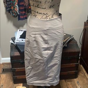 Lined express zipper skirt